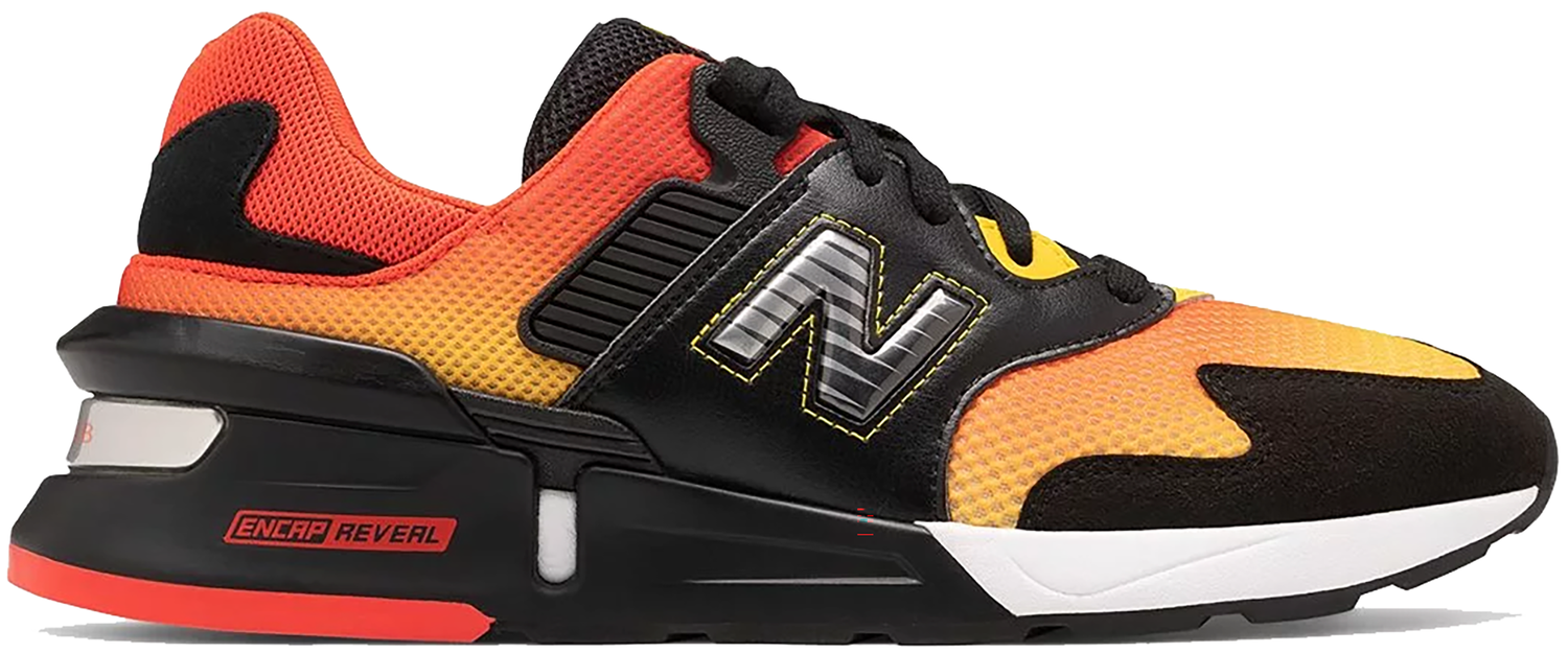 Tenisky a topánky New Balance Kawhi Leonard x 997 Sunset Pack "Black Orange Red" Čierna | MS997KL2, 0