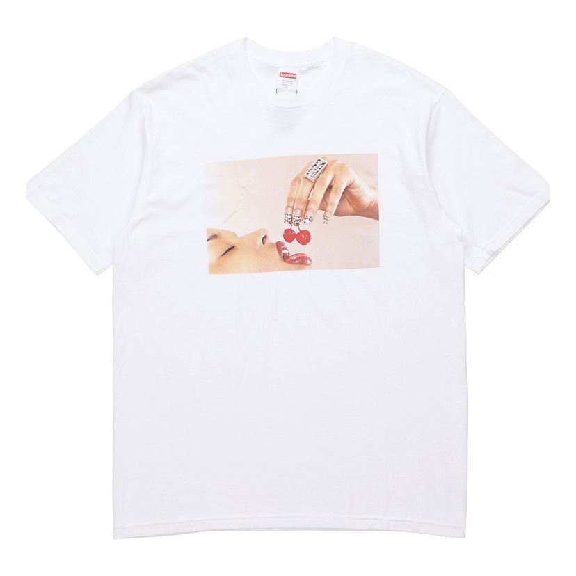 Tričko Supreme Cherries Graphic Short Sleeve T-Shirt Biela | SUP-SS20-285