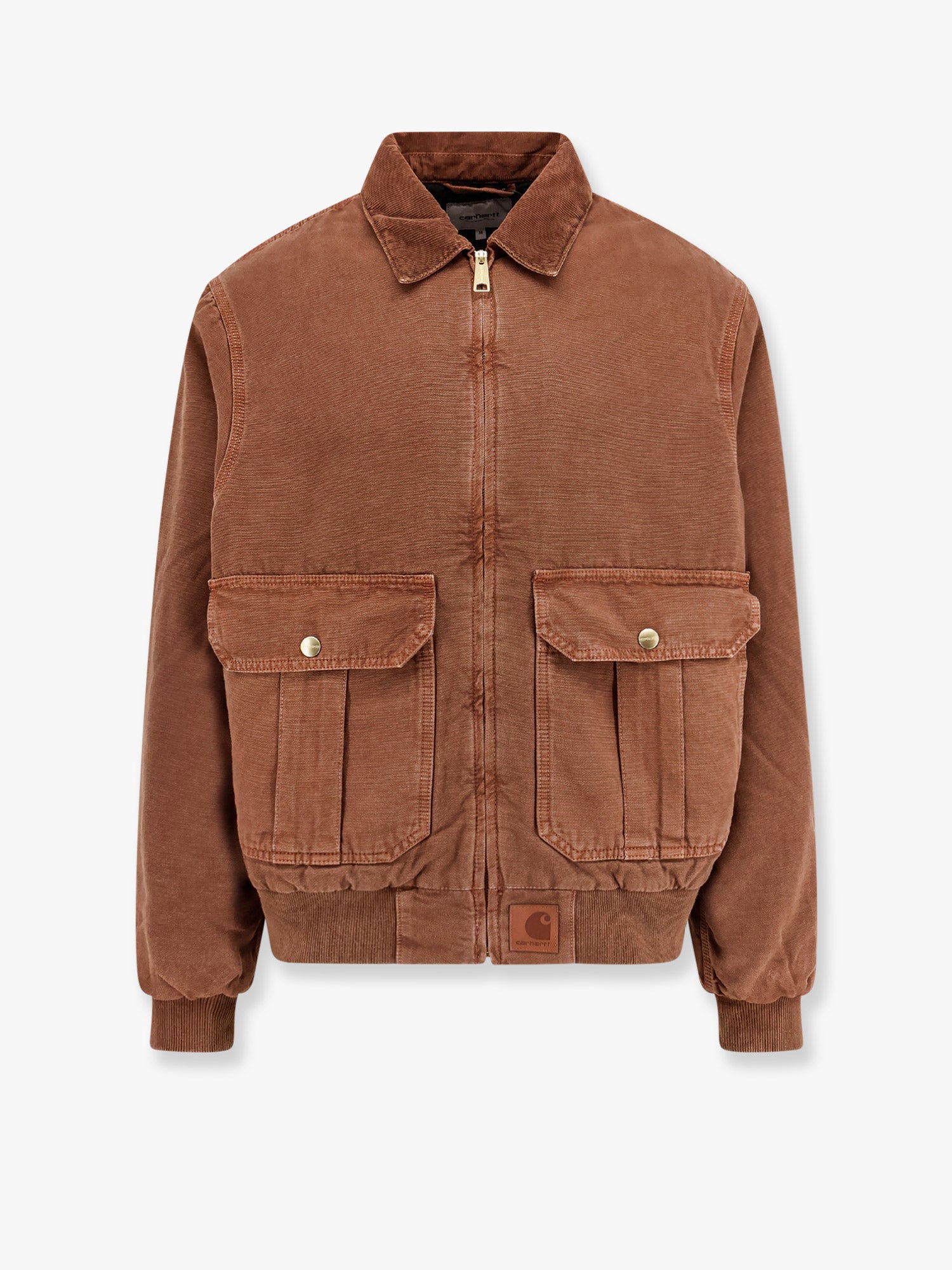 Bomber bunda Carhartt WIP Brown Cotton Jacket Hnedá | I0338262CU4J, 0
