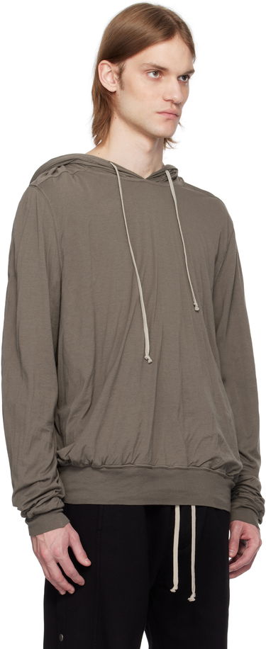 Mikina Rick Owens Rick Owens DRKSHDW Hollywood Oversized Hoodie Čierna | DU01E3262 BHDB, 4
