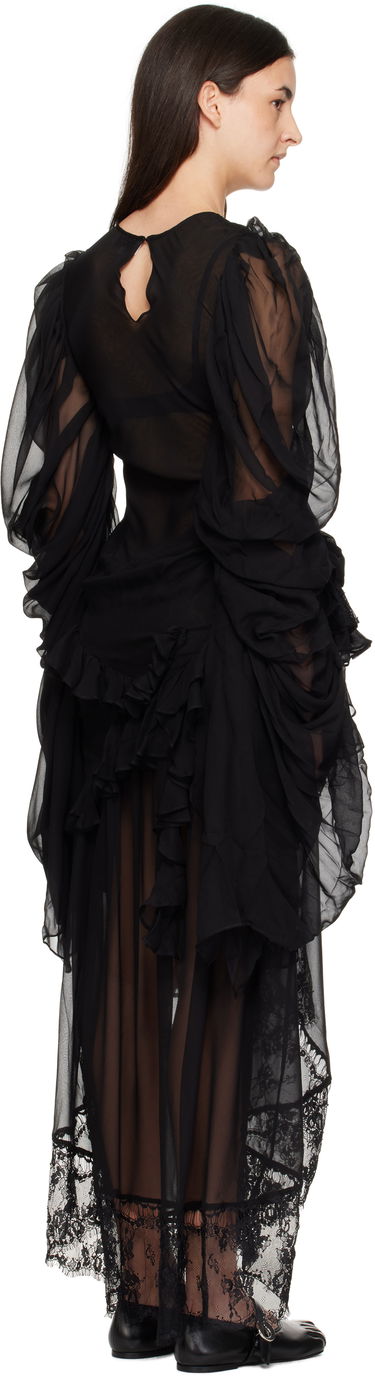 Šaty Collina Strada Collina Strada Simone Angelica Maxi Dress Čierna | XX4043, 2
