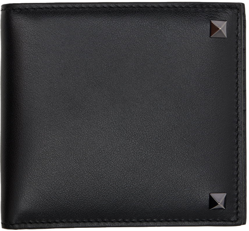 Peňaženka Valentino Valentino Garavani Rockstud Bifold Wallet Čierna | 1Y0P0654VH3, 0