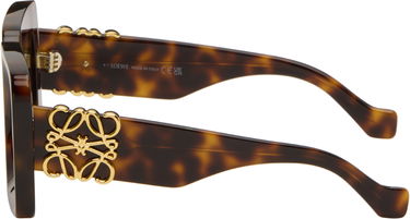 Slnečné okuliare Loewe Beveled Square Maxi Anagram Sunglasses Hnedá | LW40176UW5152E 192337240218, 2