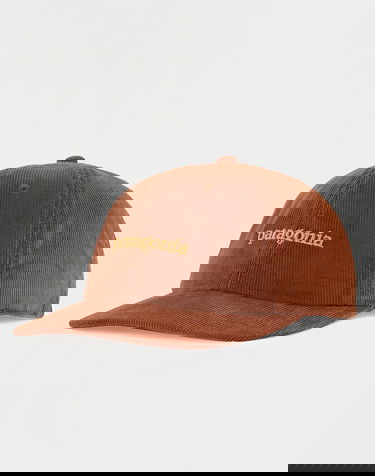 Klobúk Patagonia Corduroy Cap Text Logo Hnedá | 33535, 0