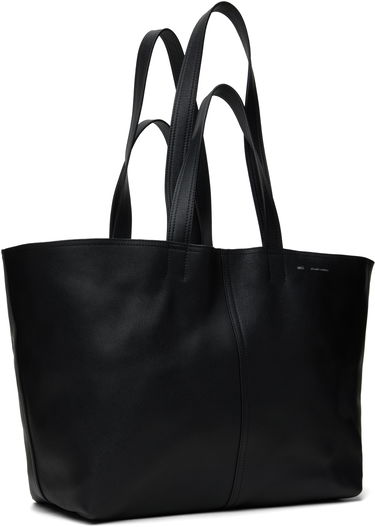 Tote bag AMI AMI Paris Leather Midi Tote Čierna | ULL025.AL0090, 1