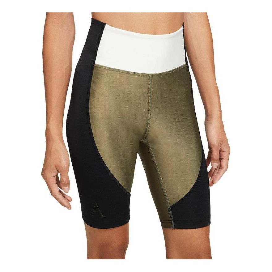 Legíny Jordan Air Jordan x Aleali May Crossover Tight Colorblock Shorts Zelené | DJ0626-222, 0