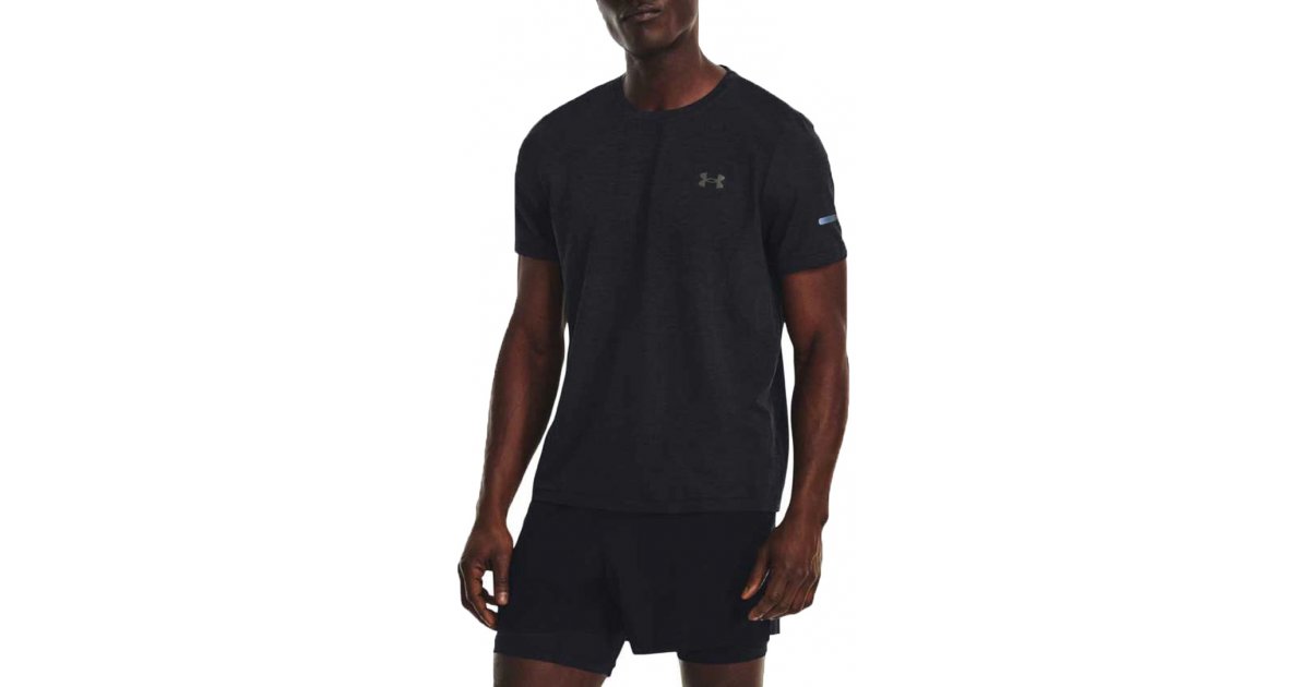 Tričko Under Armour Tee Run Anywhere Čierna | 1375692-001, 1