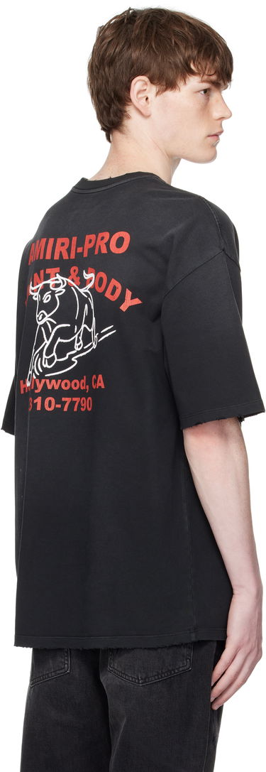 Tričko AMIRI AMIRI Bull Oversized T-Shirt Čierna | AMJYTE1229, 2