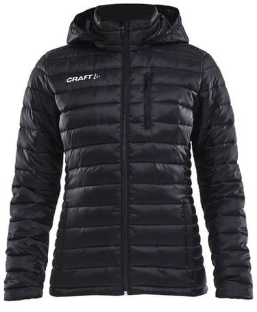 Prešívaná bunda Craft Isolate Hooded Puffer Jacket Čierna | 1905994-9999, 0