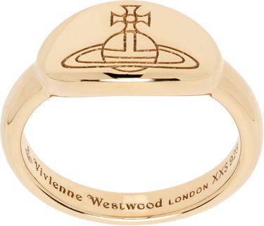 Prsteň Vivienne Westwood Ring Gold Tilly Metalická | 64020012-01R001-, 0