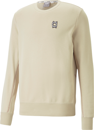 Mikina Puma Pivot EMB Crewneck Sweatshirt Béžová | 533249-013, 0