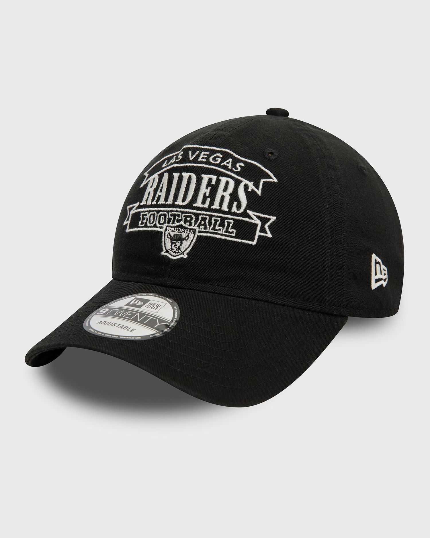 Šiltovka New Era Retro NFL Las Vegas Raiders 9TWENTY Adjustable Cap Čierna | 60565535, 0