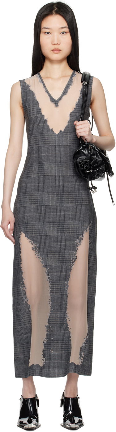 Šaty Diesel Midi D-Myliane Dress Šedá | A17119 0HPAA, 0