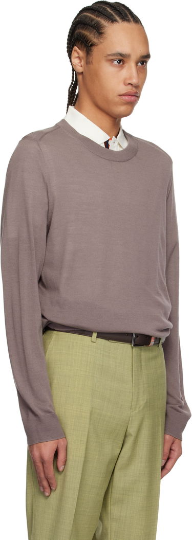Sveter Paul Smith Paul Smith Merino Wool Sweater Hnedá | M1R-238Z-P02093-55, 1