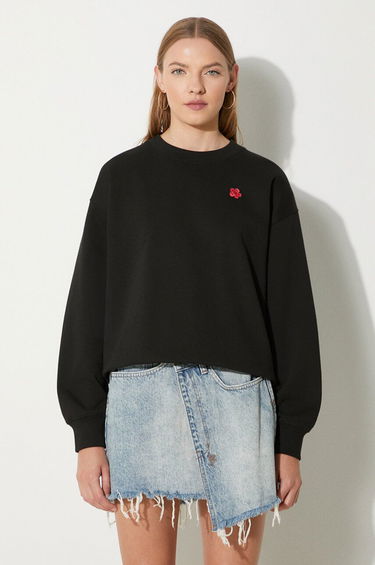 Mikina KENZO Crest Classic Sweatshirt Čierna | FE62SW1614MF.99J, 0