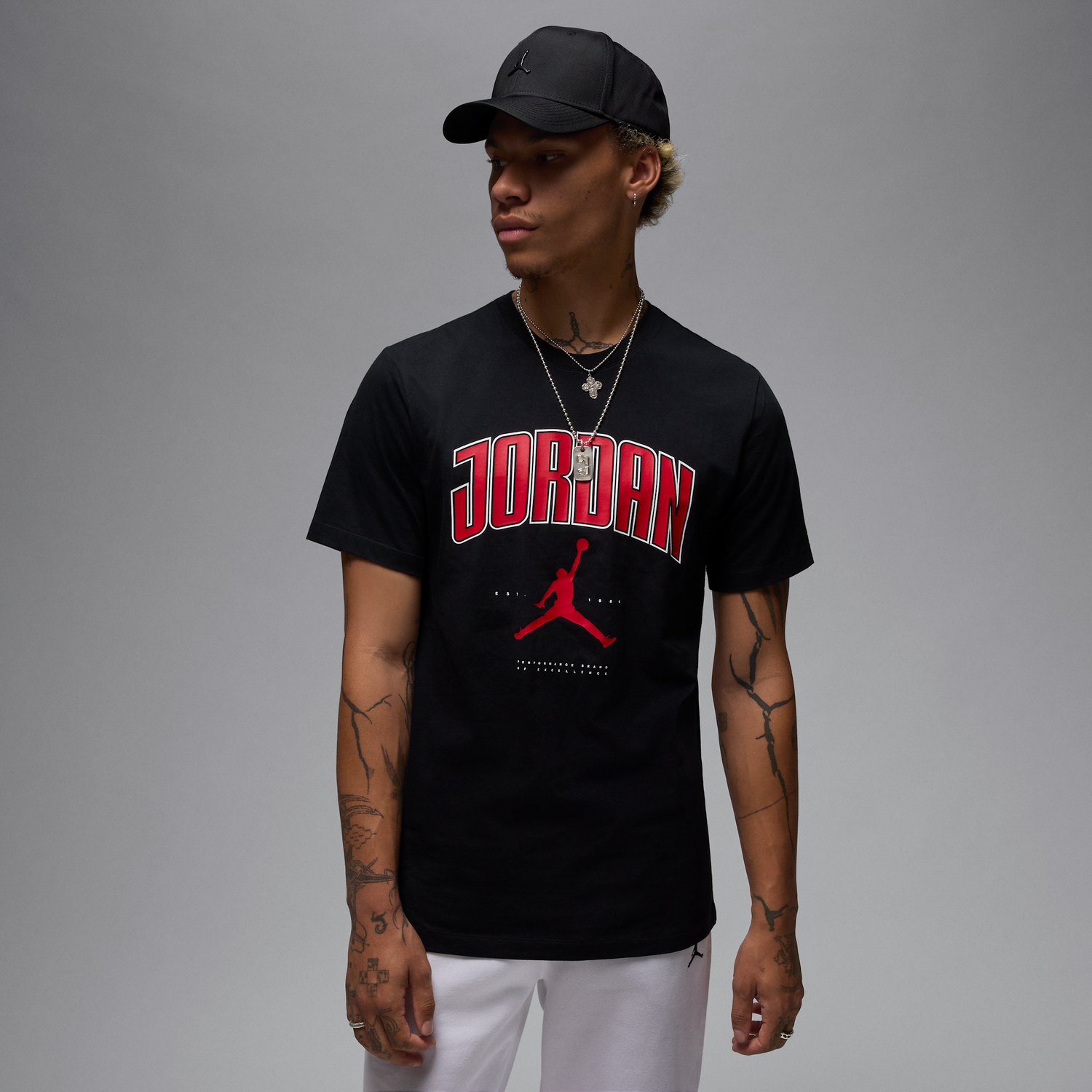 Tričko Jordan Jordan T-Shirt Čierna | HQ0009-010, 0