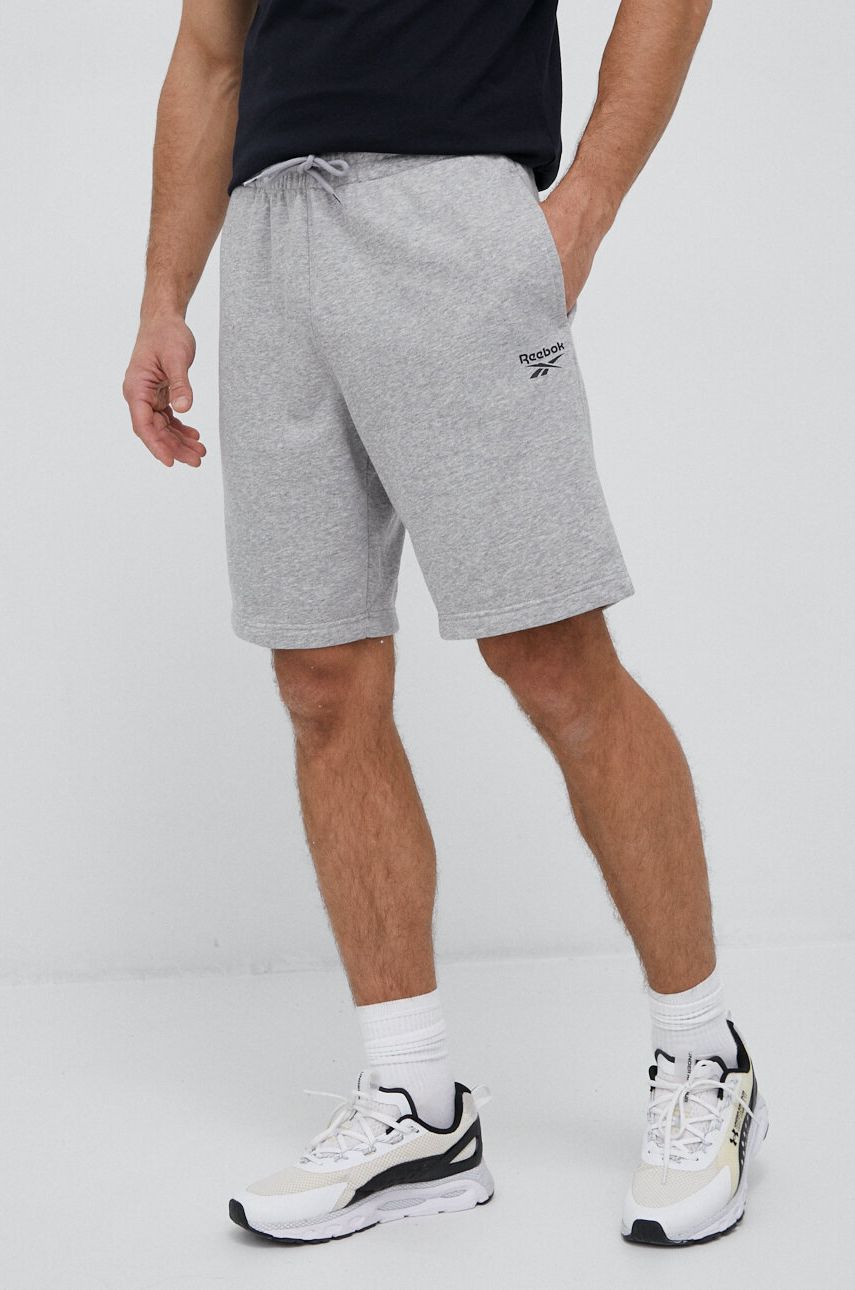 Šortky Reebok Identity French Terry Shorts Šedá | HZ8784, 0