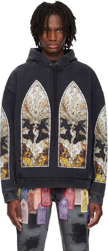 Mikina Who Decides War Who Decides War Matrimony Print Hoodie Čierna | 1110310030SS25, 0