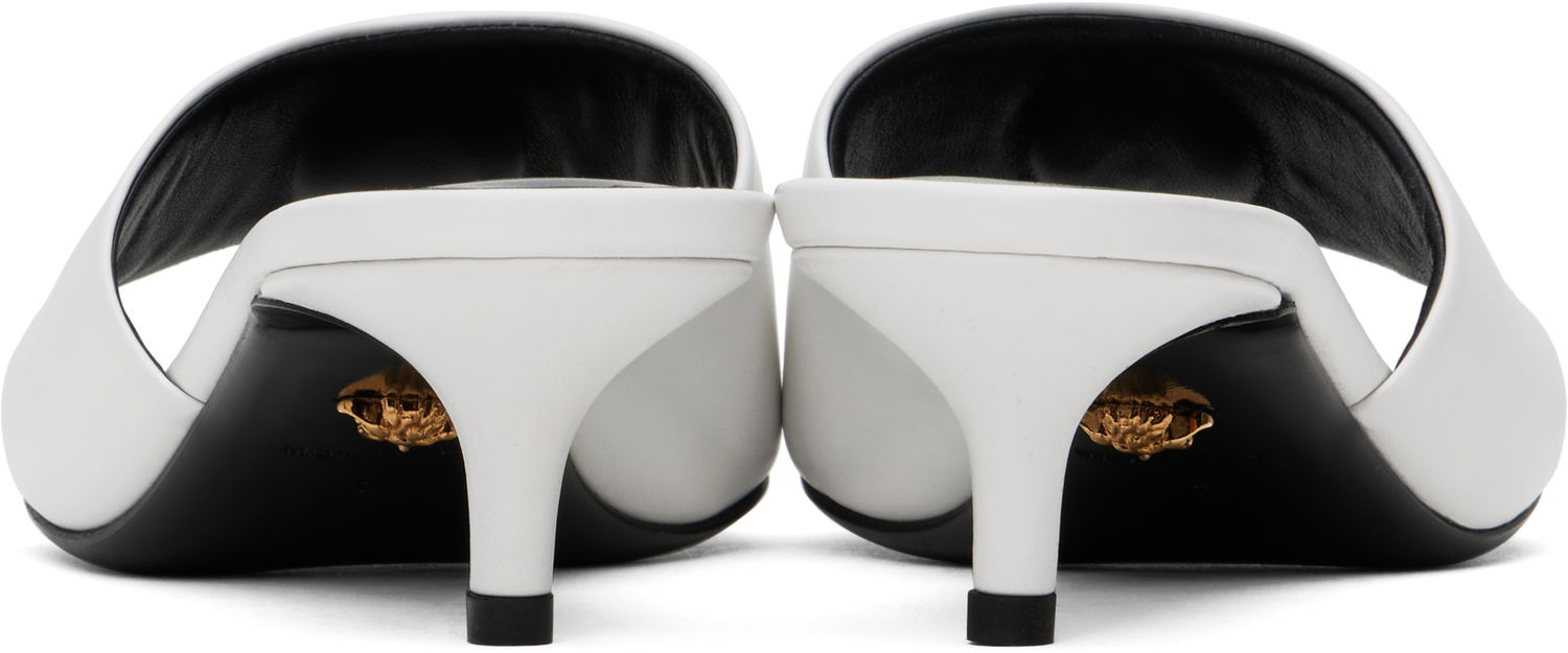 Tenisky a topánky Versace Versace Alia 45mm Heeled Sandals Biela | 1018241_DVT2P_1W56V, 1