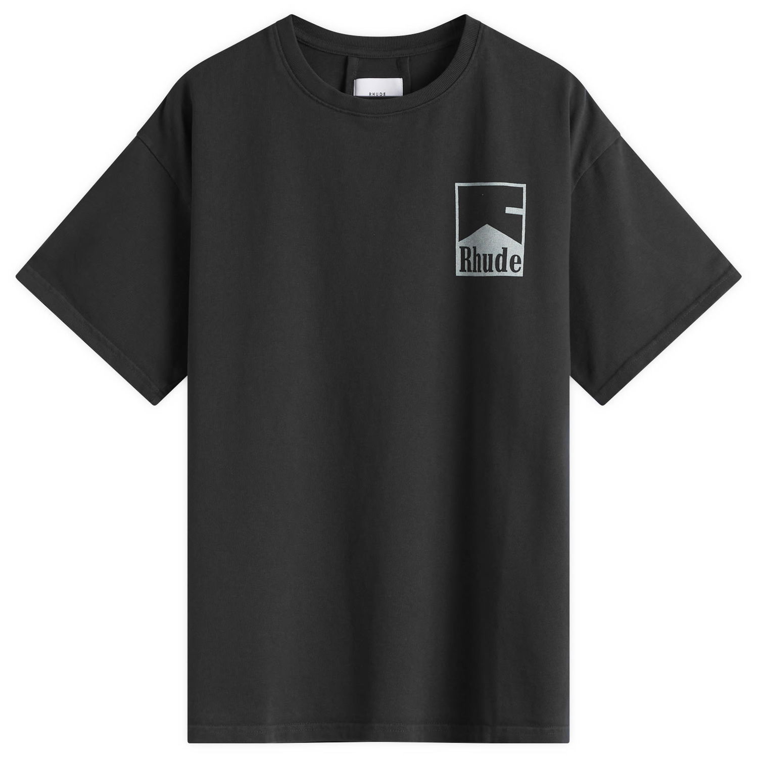 Tričko Rhude Rhude Chevron T-Shirt, Size Large Čierna | RHPS25TT020122306, 1