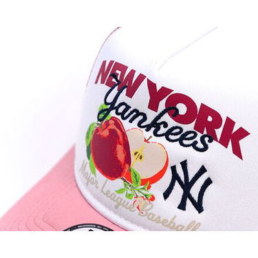 Šiltovka New Era New Era MLB Fruit Graphic 9FORTY Trucker NY Yankees Cap Ružová | 60595262, 4