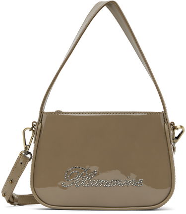 Kabelka Blumarine Small Rhinestone Shoulder Bag Béžová | P344W002A, 0