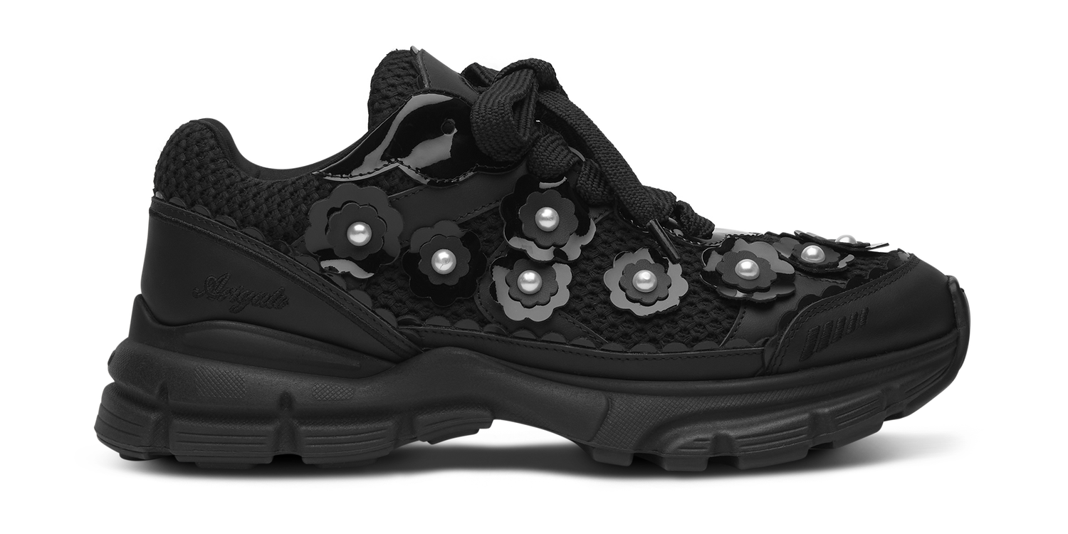 Tenisky a topánky AXEL ARIGATO Marathon Flower Runner Čierna | F3116001, 0