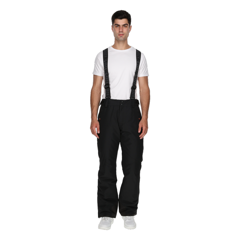 Nohavice Ellesse Soft Shell Ski Pants with Suspenders Čierna | ELA243M111-01