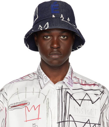 Klobúk Études Indigo Denim Crown Bucket Hat Modrá | E23NC921C00540, 0