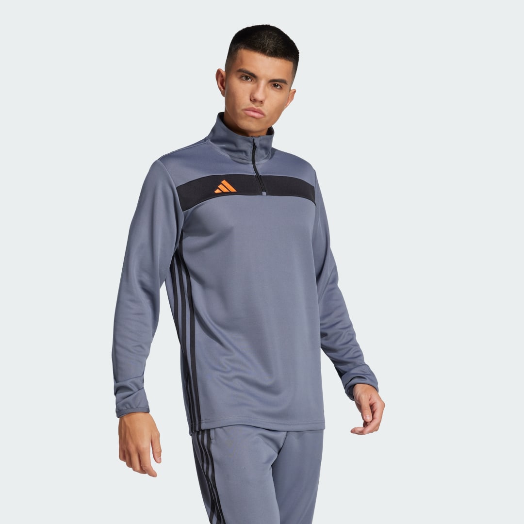 Mikina adidas Performance Essentials Training Quarter-Zip Top Šedá | JD0435, 1