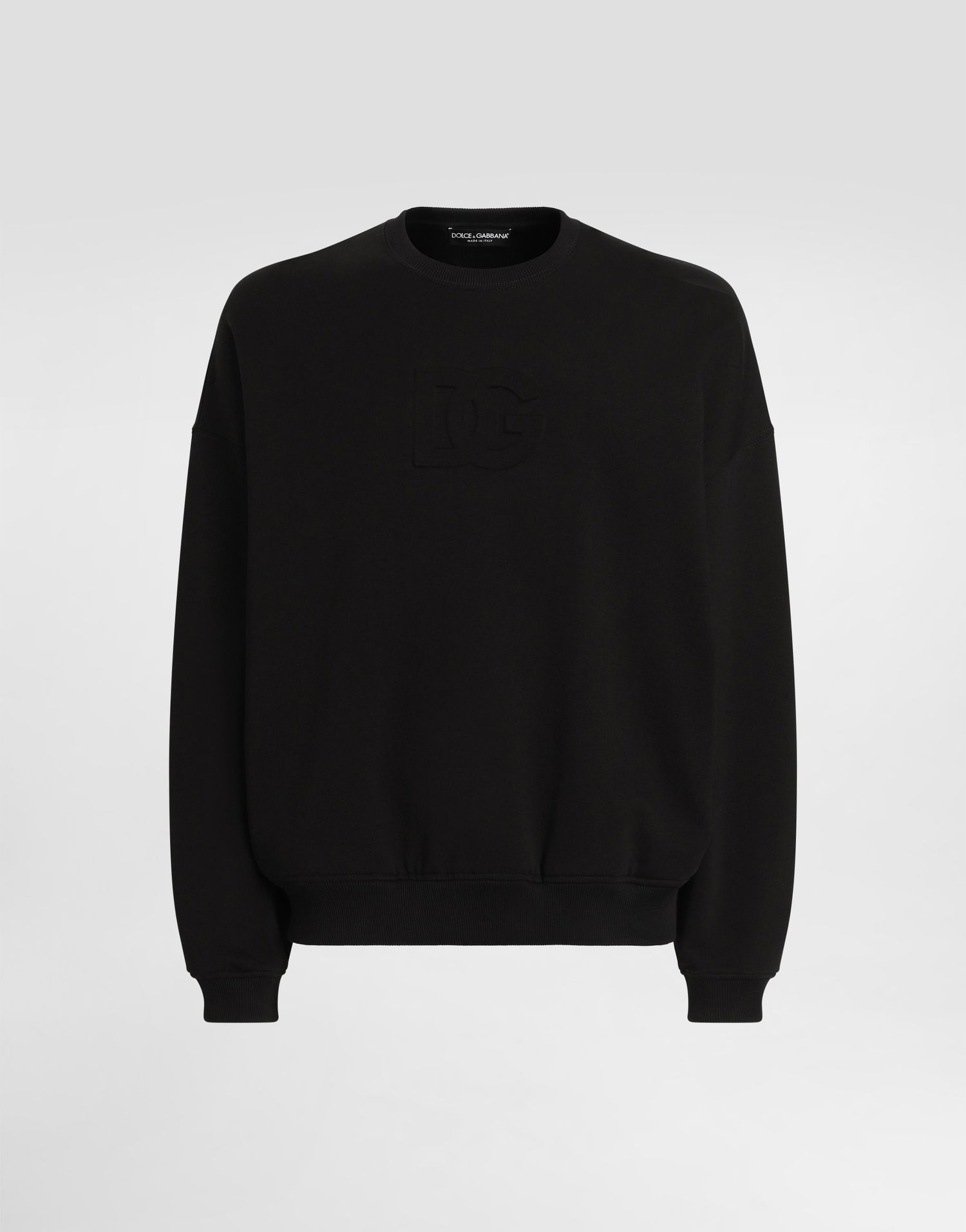 Mikina Dolce & Gabbana Cotton Sweatshirt With Logo Čierna | G9BIQZG7O2SN0000, 0