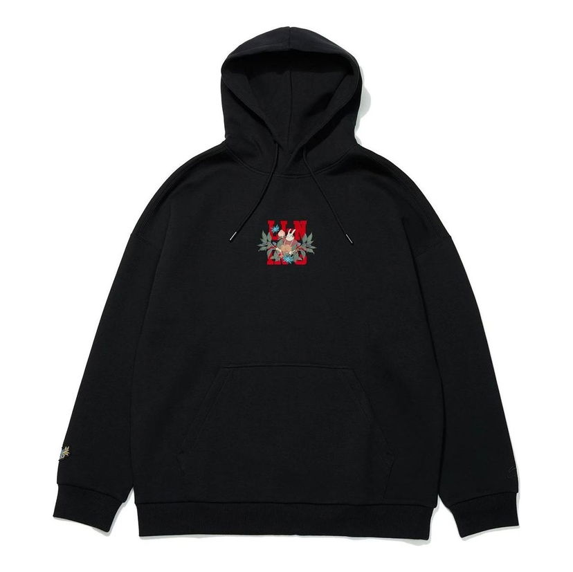 Mikina Li-Ning Sports Style Hoodie Čierna | AWDT013-4