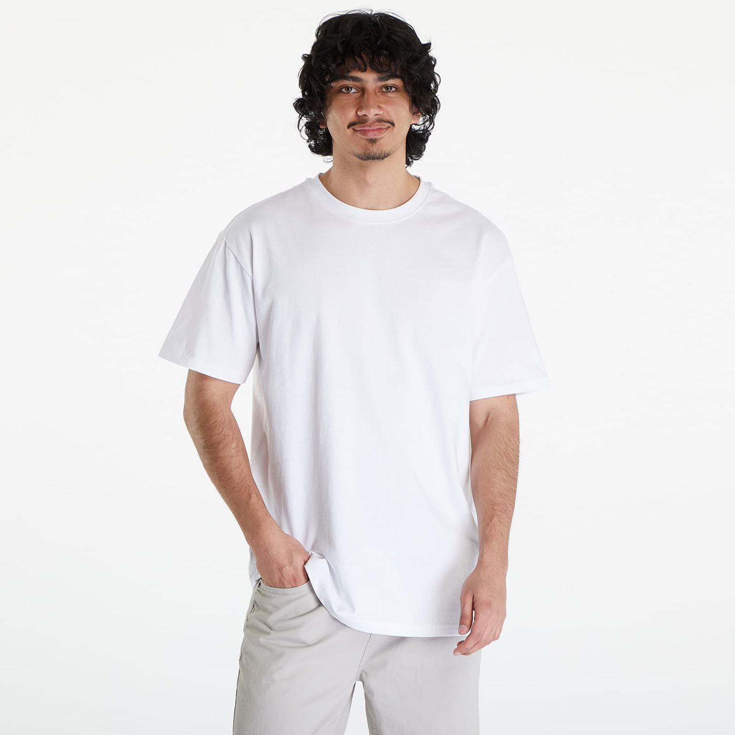 Tričko Urban Classics Heavy Oversized Tee 2-Pack Black/ White Biela | TB1778A-03102, 0