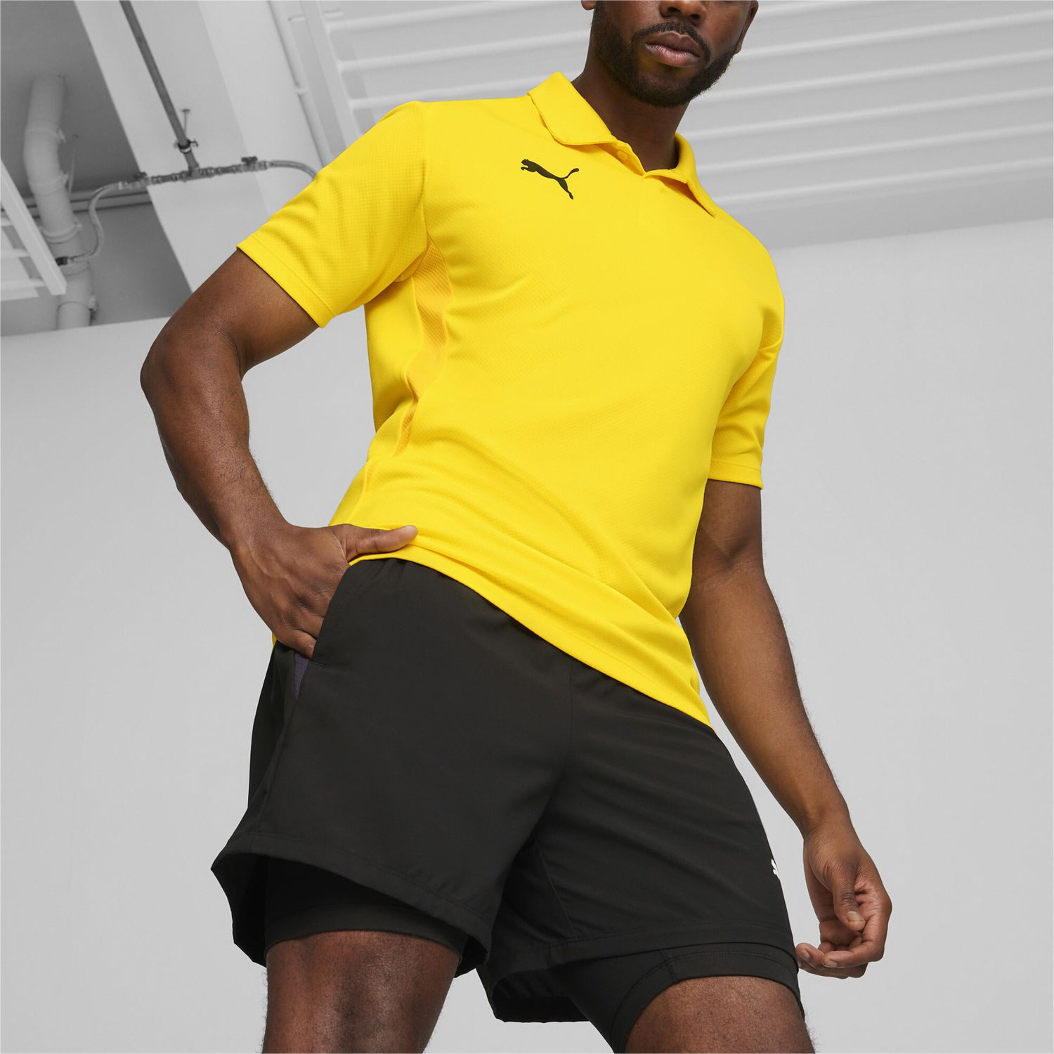 Šortky Puma teamGOAL 2in1 Short Čierna | 658774-03, 1
