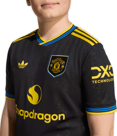Dres adidas Performance Manchester United 25/26 Third Jersey Čierna | KD4227, 3
