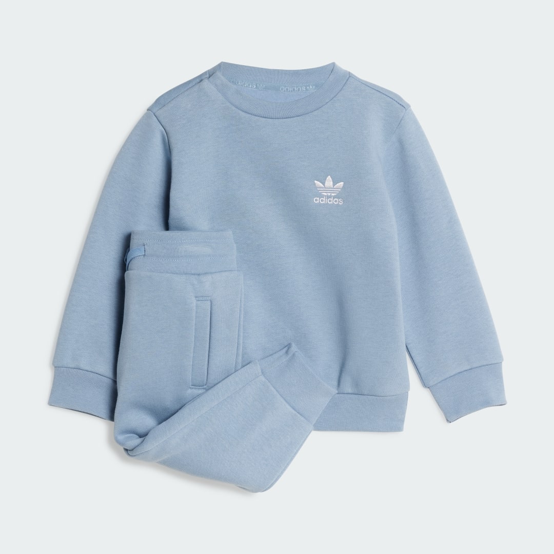 Súprava adidas Performance Crew Kids Set Modrá | JY4870, 0