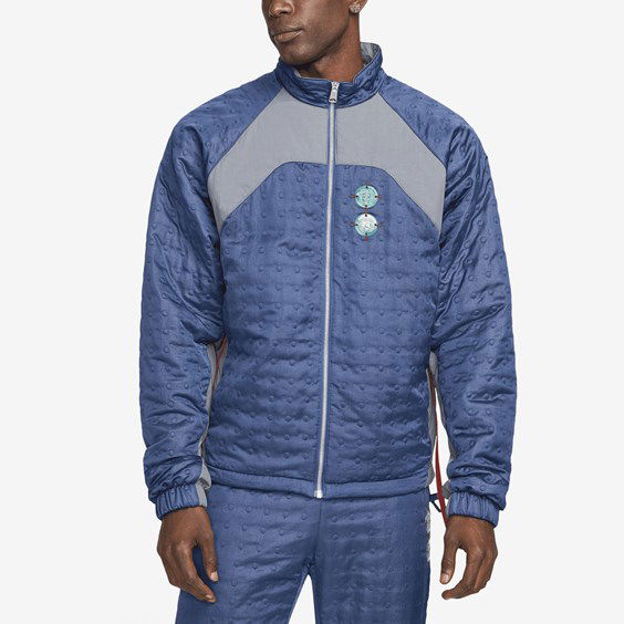 Bunda Jordan X Clot Woven Jacket Modrá | DJ9742-414, 0