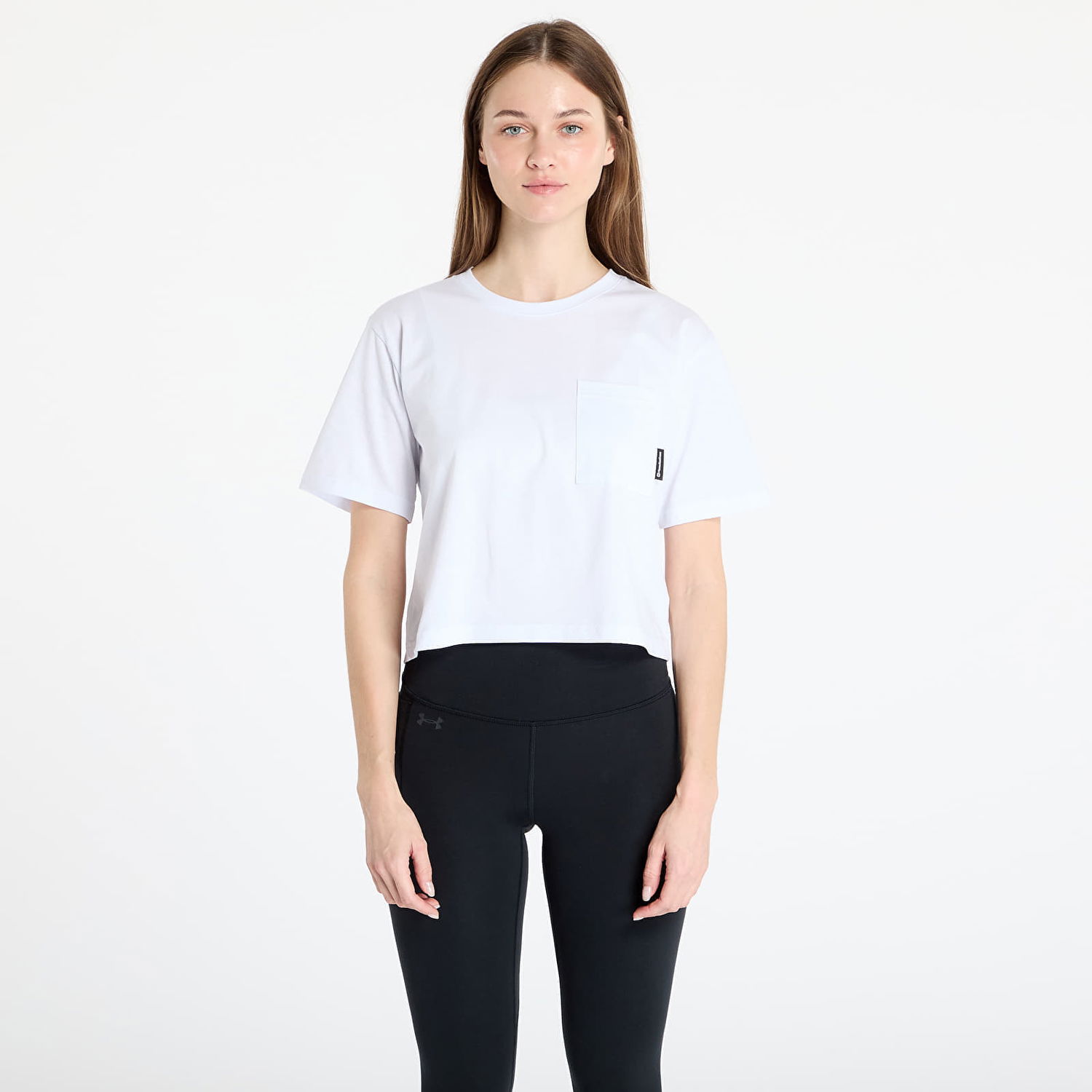 Tričko Horsefeathers Horsefeathers Risa Cropped T-Shirt Biela | SW938C, 0