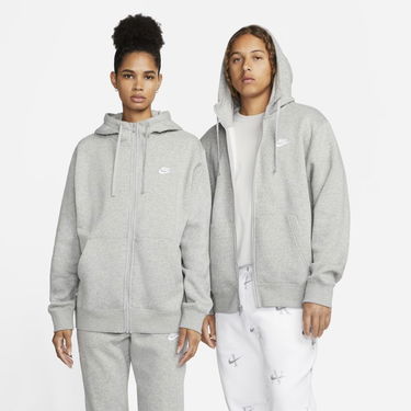 Mikina Nike Hoodie Sportswear Club Fleece Šedá | bv2645-063, 2