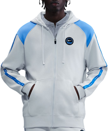 Mikina Nike Nike Club Full-Zip Hoodie Biela | ih4285-025, 0