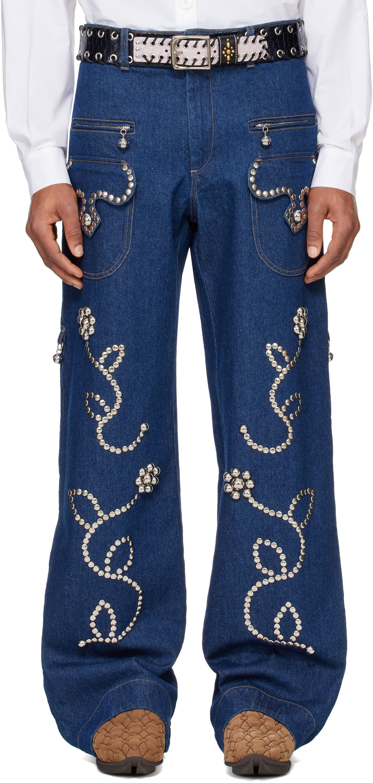 Džínsy Chopova Lowena Chopova Lowena Moppy Charm Jeans Modrá | 4090, 0