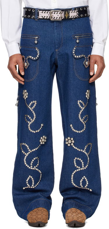 Džínsy Chopova Lowena Chopova Lowena Moppy Charm Jeans Modrá | 4090, 0