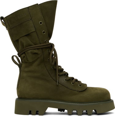 Oblečenie JW Anderson JW Anderson Combat Leather Boots Zelené | BT0100-LA0258, 0
