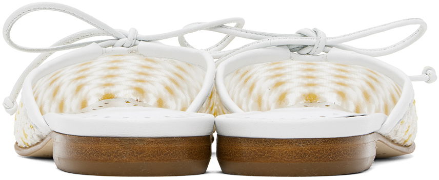 Doplnky Manolo Blahnik Manolo Blahnik Ballermiu Lace Mules Biela | 124-2557, 1