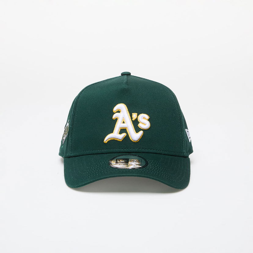 Šiltovka New Era MLB Oakland Athletics Side Patch 9FORTY E-Frame Adjustable Cap Dark Green Universal Zelené | 60565193