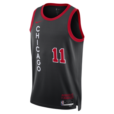 Tielko Nike Dri-FIT NBA Swingman DeMar DeRozan Chicago Bulls City Edition 2023/24 - Čierna | DX8497-011, 0