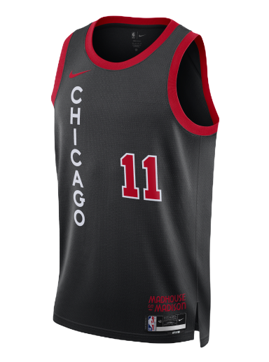 Tielko Nike Dri-FIT NBA Swingman DeMar DeRozan Chicago Bulls City Edition 2023/24 - Čierna | DX8497-011