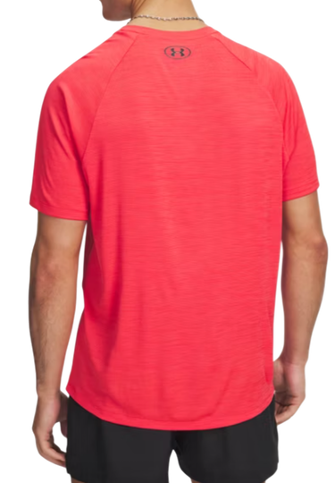 Tričko Under Armour Under Armour UA Tech Textured Short Sleeve T-Shirt Červená | 1382796-714, 2