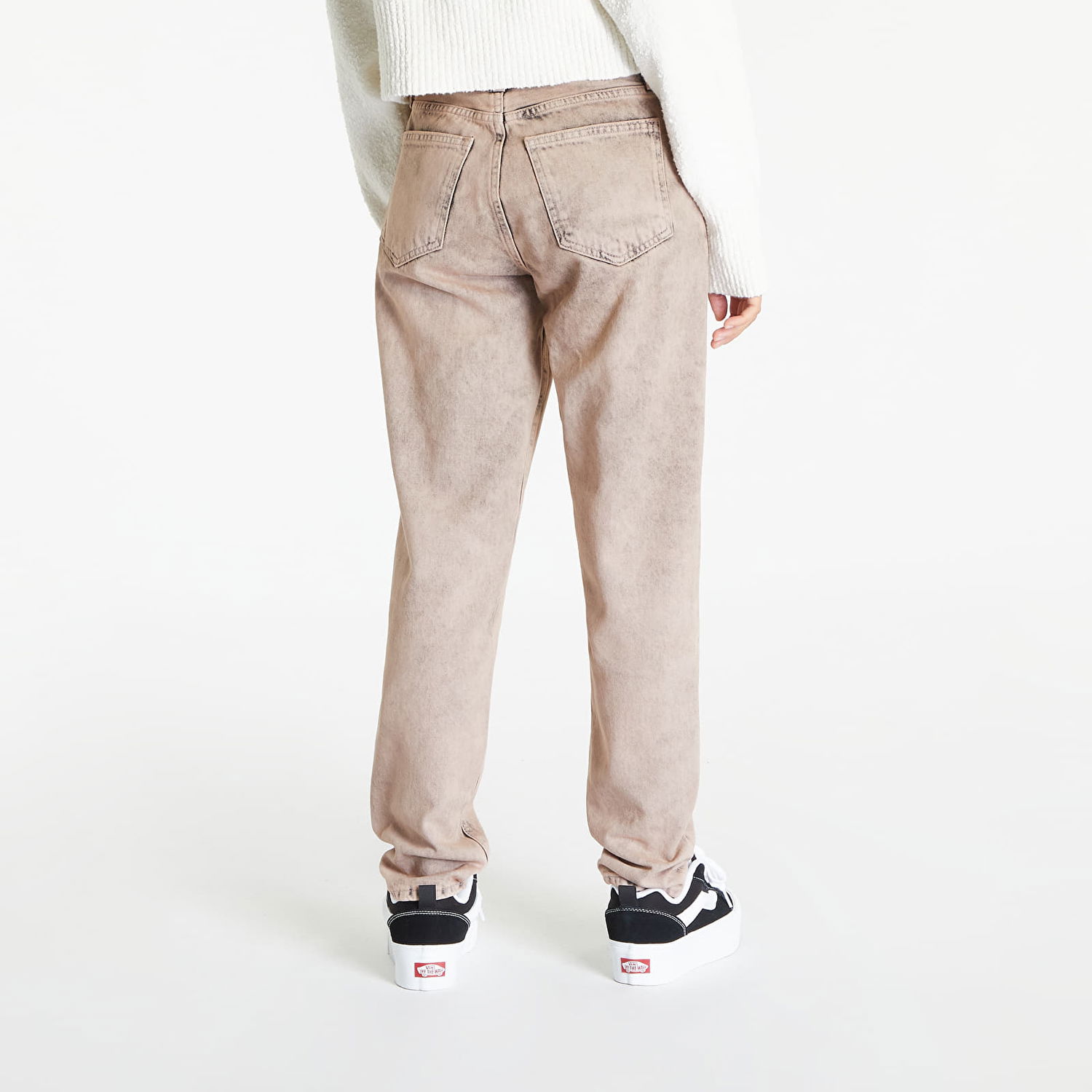 Džínsy CALVIN KLEIN Mom Jean Béžová | J20J221795 1A4, 1