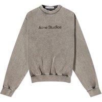Sveter Acne Studios Logo Crewneck Šedá | AI0141-DJO, 2